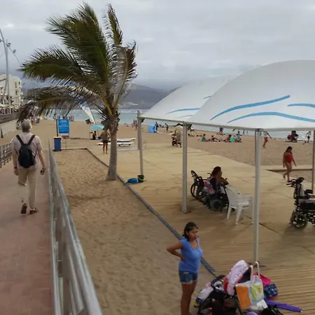 Apartment A 2 Min De Playa De Canteras *